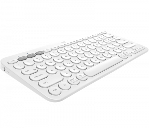 Logitech K380 Multi-Device keyboard Bluetooth QWERTY English White
