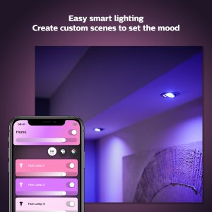 Philips Hue White and colour ambience GU10 – smart spotlight – (2-pack)