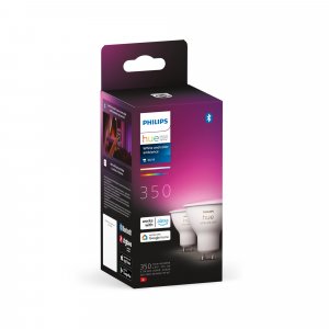 Philips Hue White and colour ambience GU10 – smart spotlight – (2-pack)