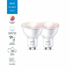 WiZ Spot 4.9W (Eq.50W) PAR16 GU10 x2