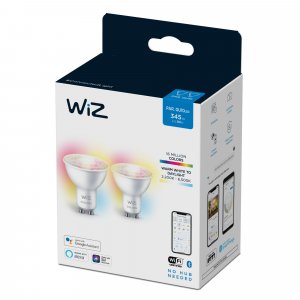 WiZ Spot 4.9W (Eq.50W) PAR16 GU10 x2