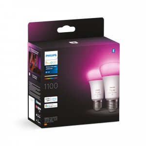 Philips Hue White and colour ambience A60 – E27 smart bulb – 1100 (2-pack)