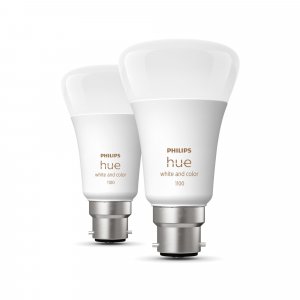 Philips Hue White and colour ambience A60 – B22 smart bulb – 1100 (2-pack)