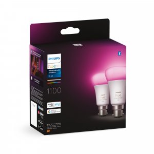 Philips Hue White and colour ambience A60 – B22 smart bulb – 1100 (2-pack)