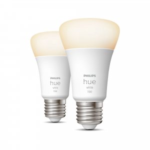 Philips Hue White A60 – E27 smart bulb – 1100 (2-pack)