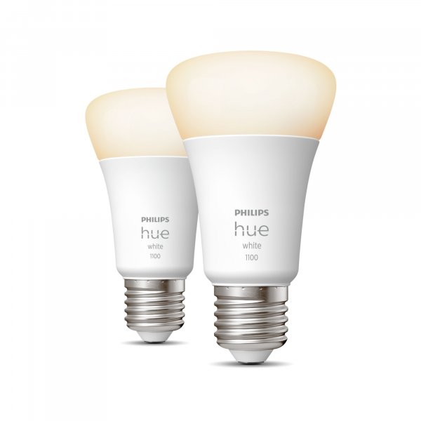 Philips Hue White A60 – E27 smart bulb – 1100 (2-pack)