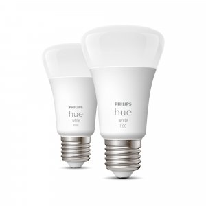 Philips Hue White A60 – E27 smart bulb – 1100 (2-pack)