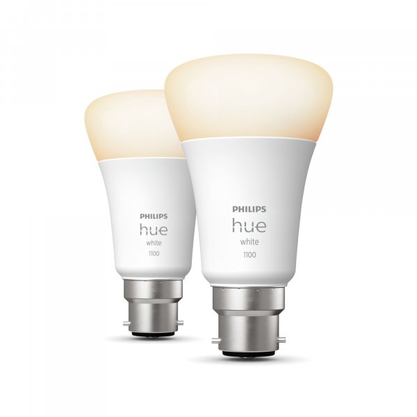 Philips Hue White A60 – B22 smart bulb – 1100 (2-pack)