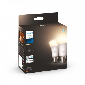 Philips Hue White A60 – B22 smart bulb – 1100 (2-pack)