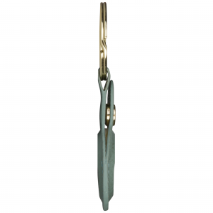 dbramante1928 Copenhagen - AirTag Key Ring - Greenbay/Gold