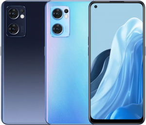 OPPO Reno 7 5G 16.3 cm (6.4″) Dual SIM Android 11 USB Type-C 8 GB 256 GB 4500 mAh Black