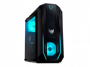Acer Predator Orion 3000 PO3-630 Gaming PC - (Intel Core i5-11400F, 16GB, 1TB HDD and 256GB SSD, NVIDIA RTX 3060Ti, USB Keyboard and Mouse, Windows 10, Black)