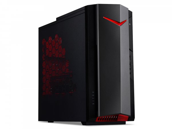 Acer NITRO 50 N50-620 Gaming PC - (Intel Core i5-11400F, 8GB, 1TB SSD, NVIDIA GTX 1650, Wireless Keyboard and Mouse, Windows 10, Black)