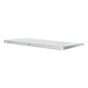 Apple Magic keyboard USB + Bluetooth Arabic Aluminium, White