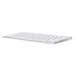 Apple Magic keyboard USB + Bluetooth US English Aluminium, White