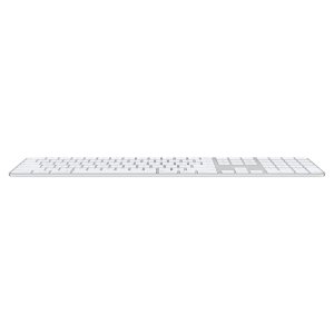 Apple Magic keyboard USB + Bluetooth English Aluminium, White