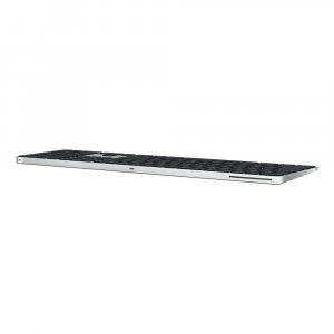Apple Magic keyboard USB + Bluetooth AZERTY French Silver, Black