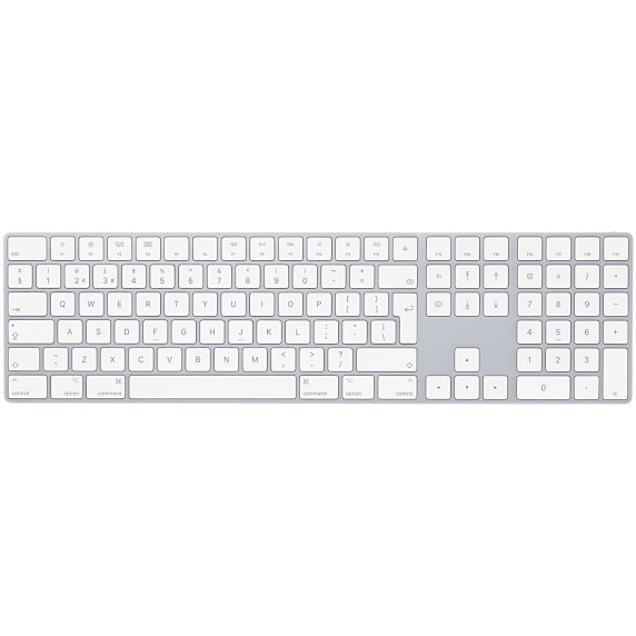 Apple Magic keyboard Bluetooth QWERTY Danish White