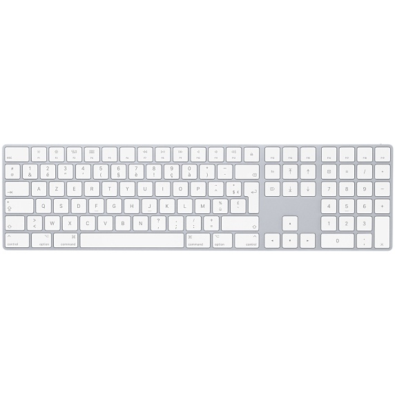Apple MQ052F/A keyboard Bluetooth AZERTY French White