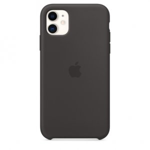 IPHONE 11 SILICONE CASE BLACK-ZML