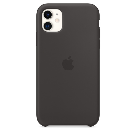 IPHONE 11 SILICONE CASE BLACK-ZML