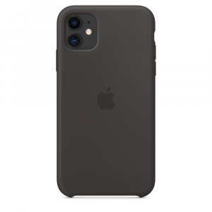 IPHONE 11 SILICONE CASE BLACK-ZML