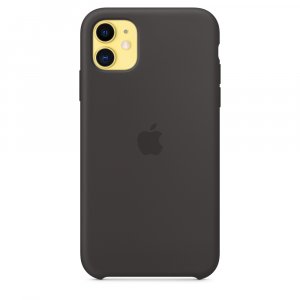 IPHONE 11 SILICONE CASE BLACK-ZML