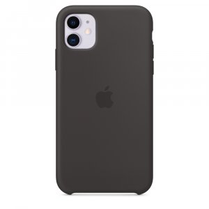 IPHONE 11 SILICONE CASE BLACK-ZML