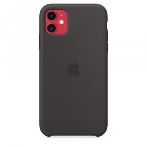 IPHONE 11 SILICONE CASE BLACK-ZML
