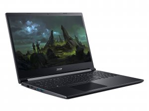 Acer Aspire 7 A715-75G 15.6 inch Gaming Laptop (Intel Core i5-9300H, 8GB RAM, 512GB SSD, NVIDIA GTX 1650Ti, Full HD Display, Windows 10, Black)