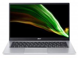 Acer Swift 1 SF114-34-P1DX Laptop 35.6 cm (14") Full HD N6000 4 GB LPDDR4x-SDRAM 128 GB SSD Wi-Fi 6 (802.11ax) Windows 11 Home in S mode Silver