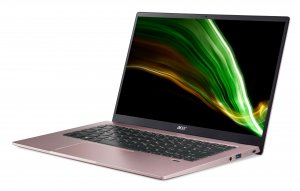 Acer Swift 1 SF114-34-P6AA Laptop 35.6 cm (14") Full HD Intel® Pentium® Silver N6000 4 GB LPDDR4x-SDRAM 128 GB SSD Wi-Fi 6 (802.11ax) Windows 11 Home in S mode Pink