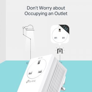 TP-Link AV1000 Gigabit Passthrough Powerline ac Wi-Fi Kit