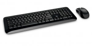 Microsoft Wireless Desktop 850 keyboard Mouse included RF Wireless Black