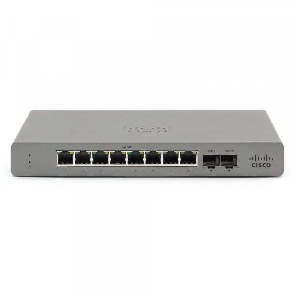 Cisco Meraki Go 8 Port Network Switch | Cloud Managed | [GS110-8-HW-UK]