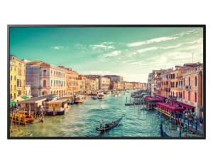 Samsung QM32R Digital signage flat panel 81.3 cm (32″) Wi-Fi 400 cd/m² Full HD Black Built-in processor Tizen 4.0