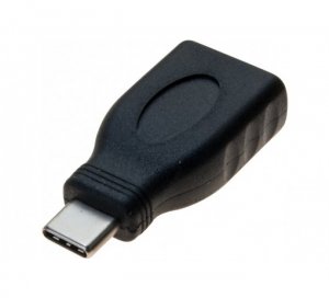 Hypertec 532480-HY cable gender changer USB C USB A Black