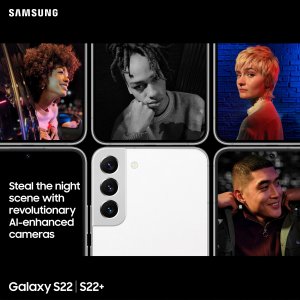 Samsung Galaxy S22 Enterprise Edition SM-S901B 15.5 cm (6.1") Dual SIM Android 12 5G USB Type-C 8 GB 128 GB 3700 mAh Black