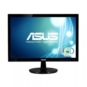 ASUS VS197DE 47 cm (18.5") 1366 x 768 pixels WXGA Black