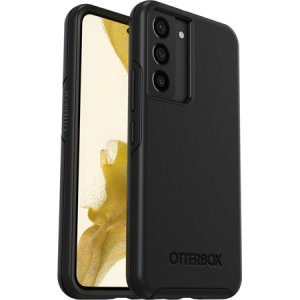 OtterBox Symmetry Antimicrobial Series for Samsung Galaxy S22, black - No Retail Packaging