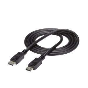 StarTech.com 2m (6ft) DisplayPort 1.2 Cable - 4K x 2K Ultra HD VESA Certified DisplayPort Cable - DP to DP Cable for Monitor - DP Video/Display Cord - Latching DP Connectors