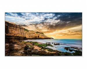 Samsung LH55QETELGC Digital signage flat panel 139.7 cm (55″) Wi-Fi 300 cd/m² 4K Ultra HD Black