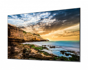 Samsung LH55QETELGC Digital signage flat panel 139.7 cm (55") Wi-Fi 300 cd/m² 4K Ultra HD Black