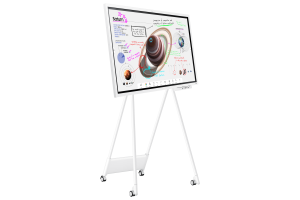 Samsung WM65B interactive whiteboard 165.1 cm (65") 3840 x 2160 pixels Touchscreen Grey, White