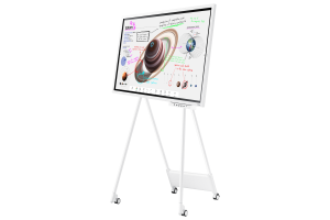 Samsung WM65B interactive whiteboard 165.1 cm (65") 3840 x 2160 pixels Touchscreen Grey, White