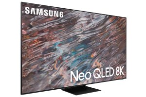 Samsung QP85A-8K Digital signage flat panel 2.16 m (85") LCD Wi-Fi 500 cd/m² 8K Ultra HD Stainless steel Built-in processor Tizen 6.0 16/7