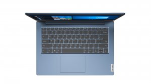 Lenovo IdeaPad 1 N4020 Notebook 35.6 cm (14") HD Intel® Celeron® N 4 GB DDR4-SDRAM 64 GB eMMC Wi-Fi 5 (802.11ac) Windows 10 Home in S mode Blue