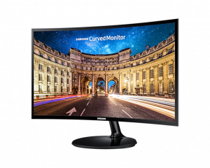 Samsung CF390 61 cm (24") 1920 x 1080 pixels Full HD LED Black