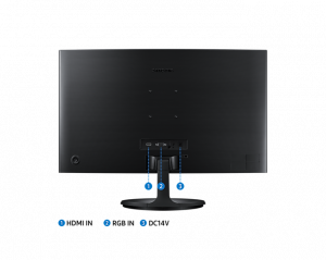 Samsung CF390 61 cm (24") 1920 x 1080 pixels Full HD LED Black