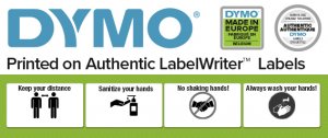 DYMO LW Value Pack - Shipping / Name Badge Labels - 54 x 101 mm - 6 Rolls -2093092